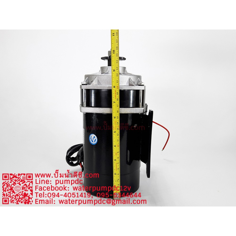 มอเตอร์เกียร์ตรง 650W 24VDC 530RPM รุ่น MY1122ZXF